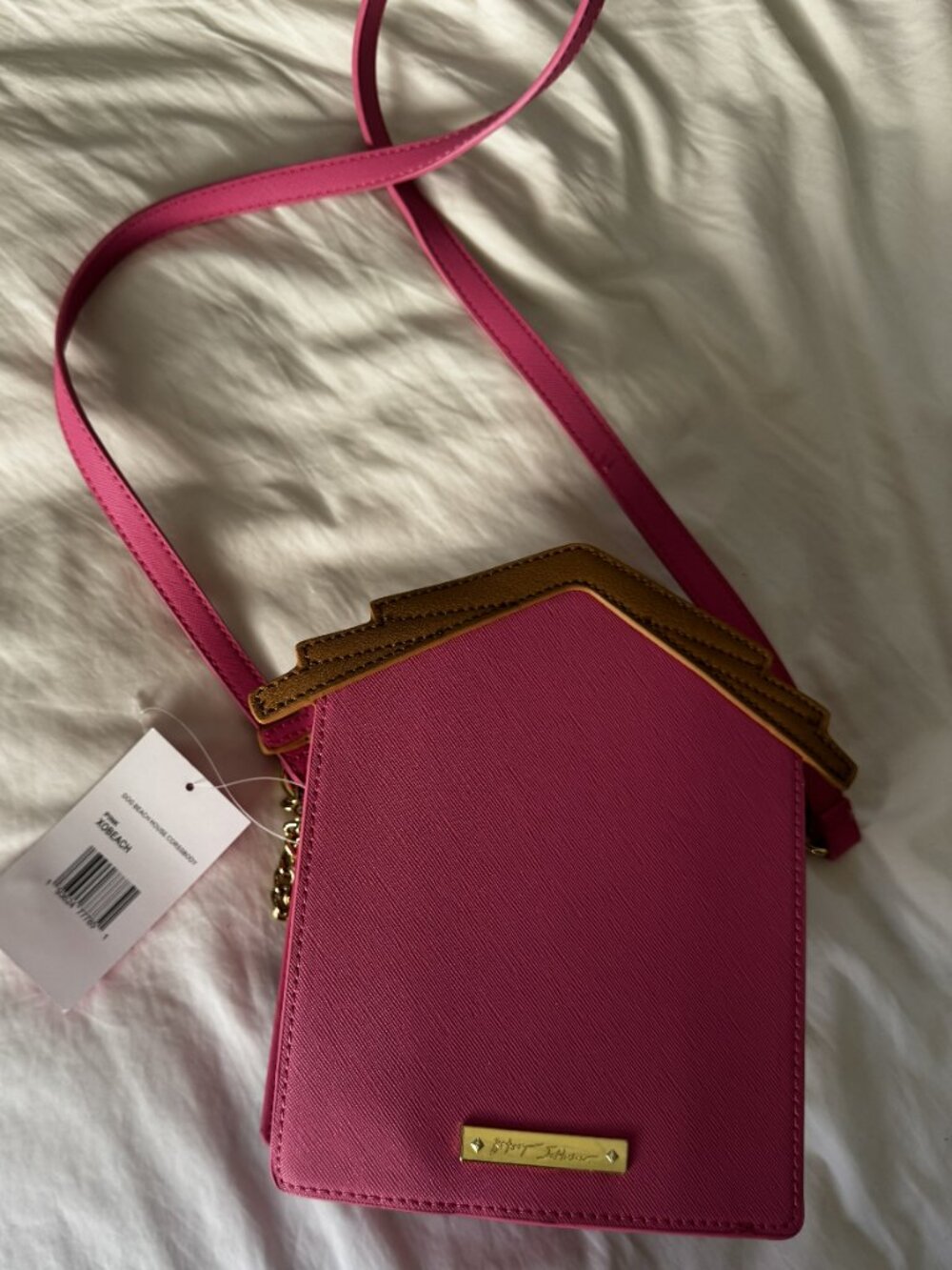 Betsey Johnson Beach Dog House Crossbody - Picture 2 of 3